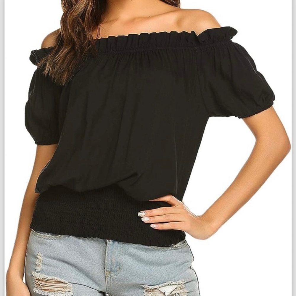 On/off the shoulder top - brand new with tags
